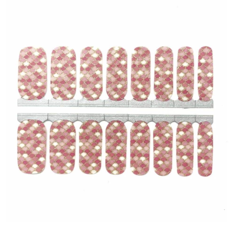Nail Wraps- Pink Tail